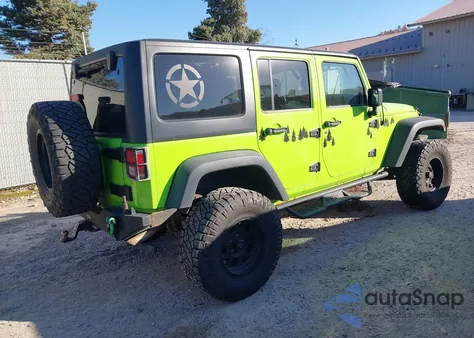 2012 Jeep Wrangler Unlimited Sport из США, поврежденный, VIN 1C4BJWDG2CL221103